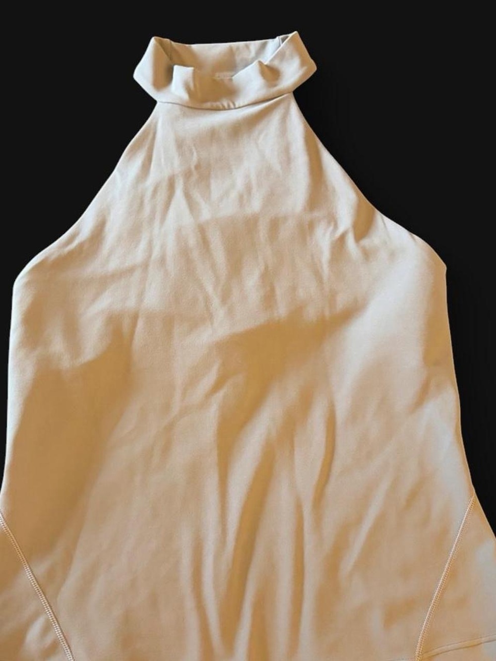 Lululemon tan halter neck top
